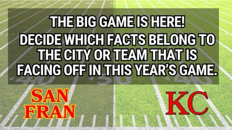 San Fran or KC